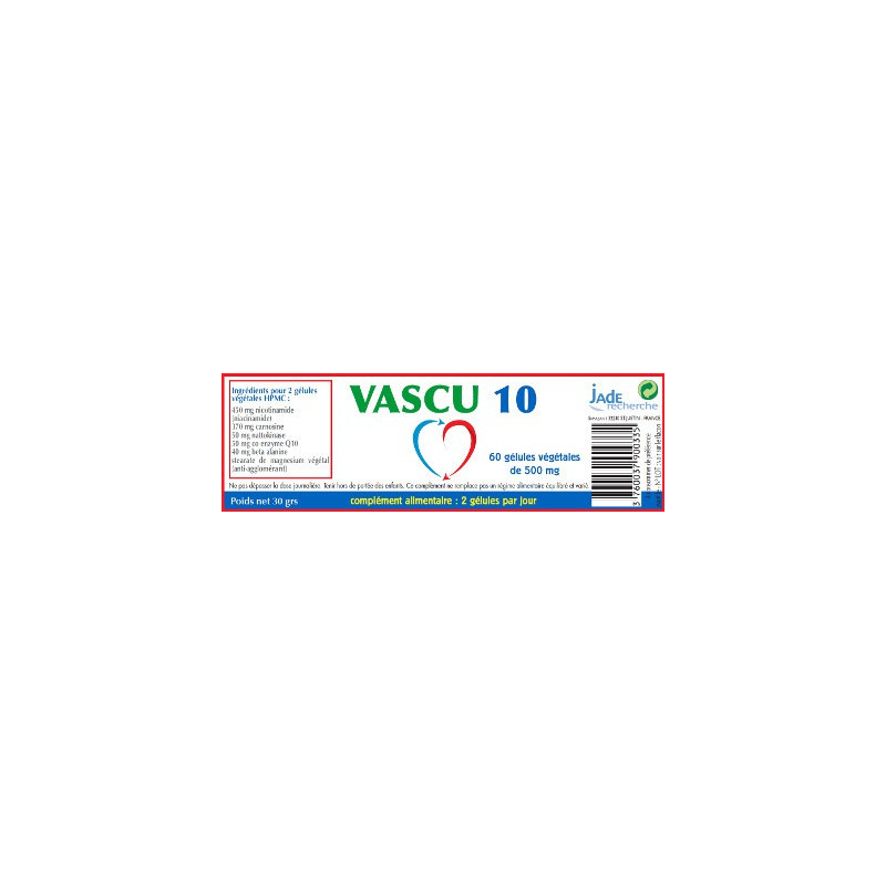 Vascu10 - 60 gel.