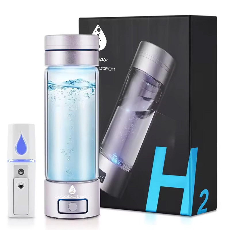 Bouteille H2 Jade - A BOIRE, RESPIRER ET VAPORISER- Garantie 2 ans